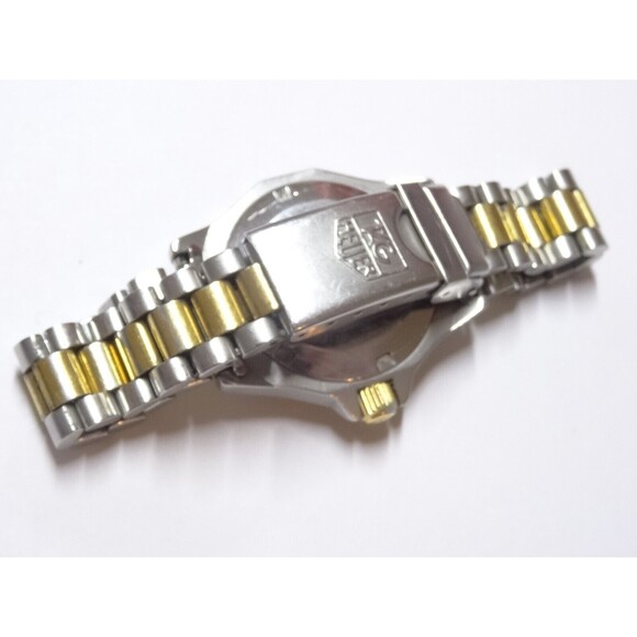 28mm TAG Heuer 3000 Professional 934.208 2Tone Gold Steel 200M Quartz Dive Watch - Picture 8 of 14